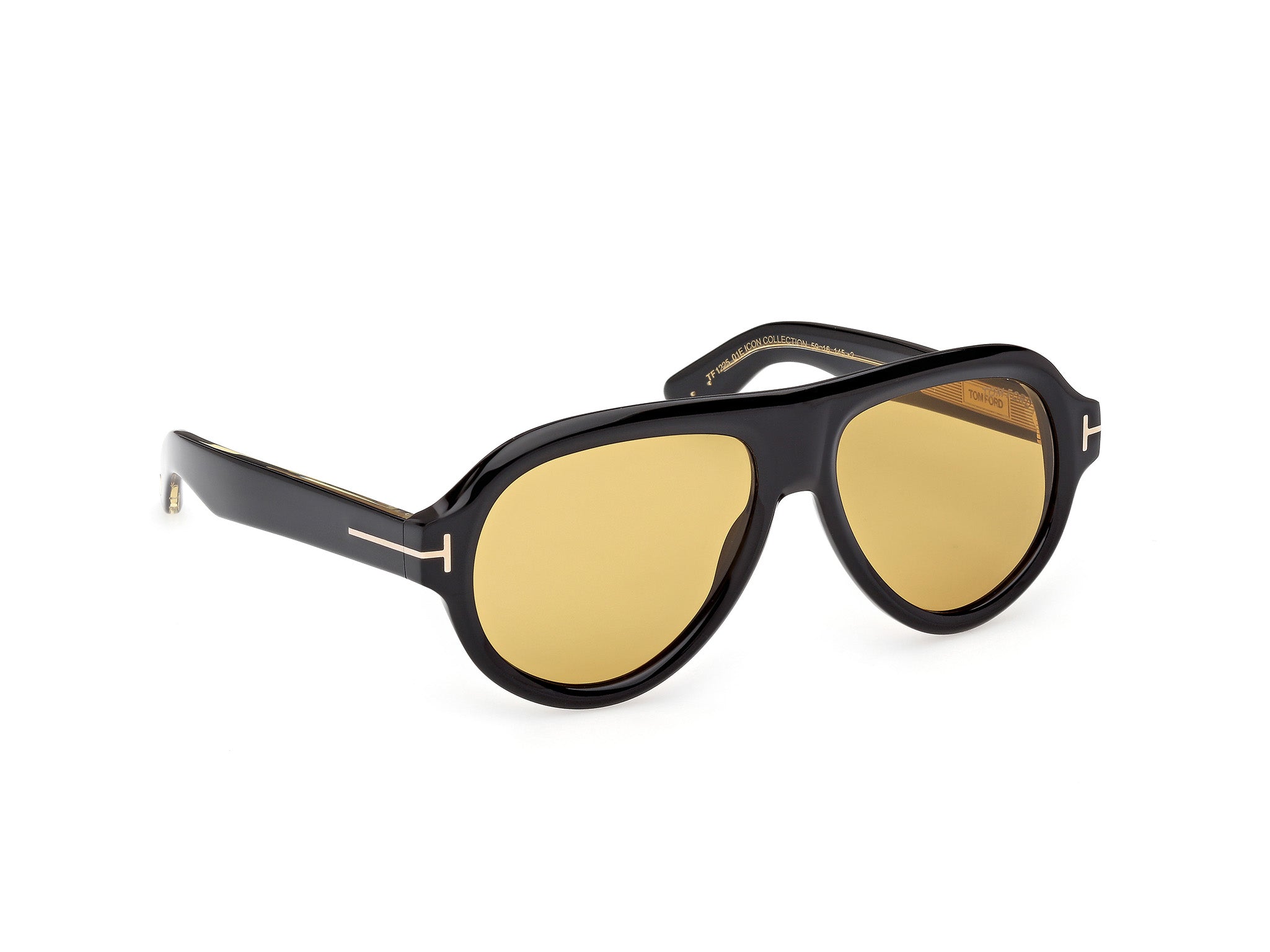 Tom Ford Icon FT1225 Shiny Black / Shiny Black