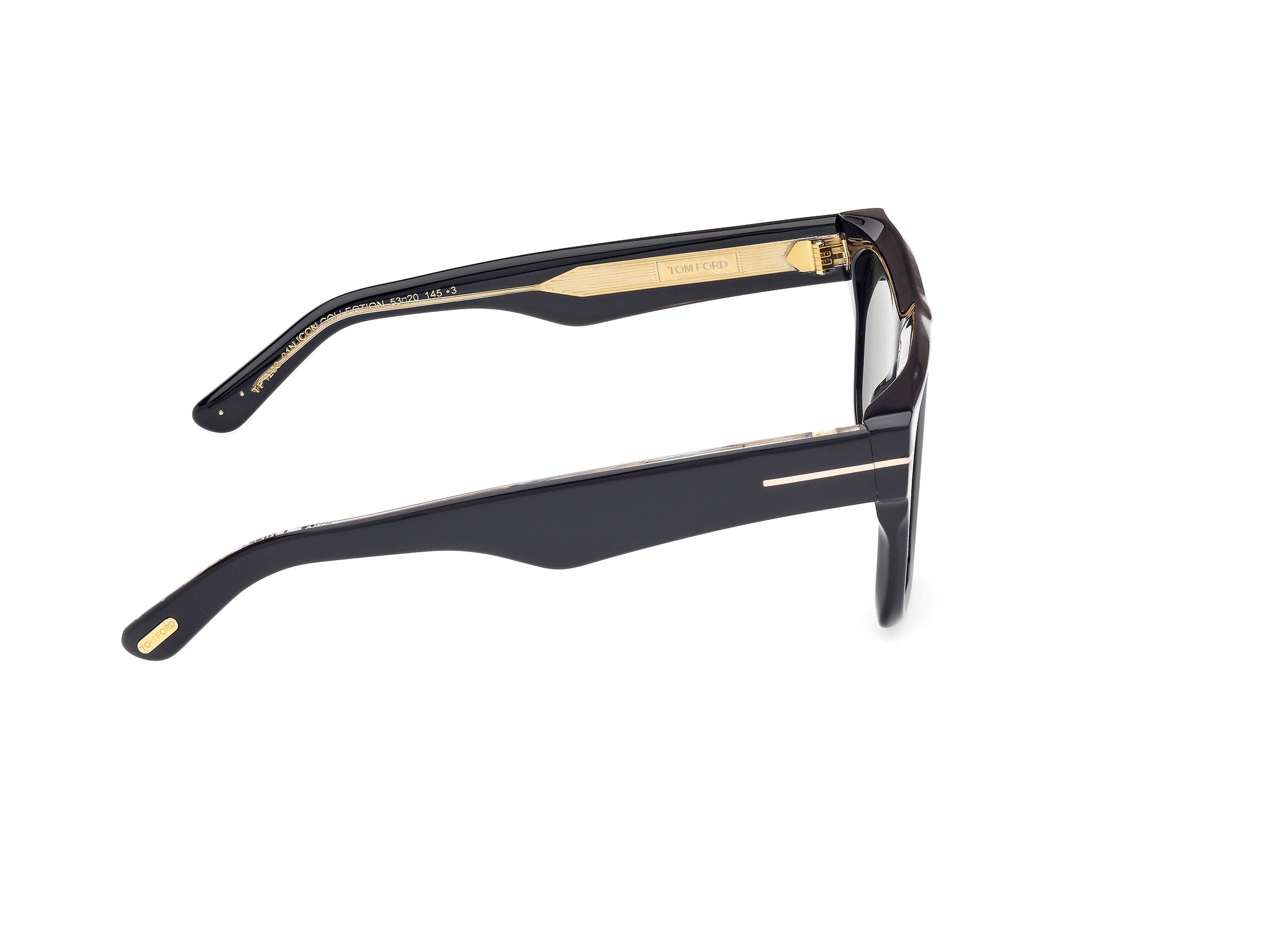 Tom Ford Icon FT1200  Shiny Black / Shiny Black