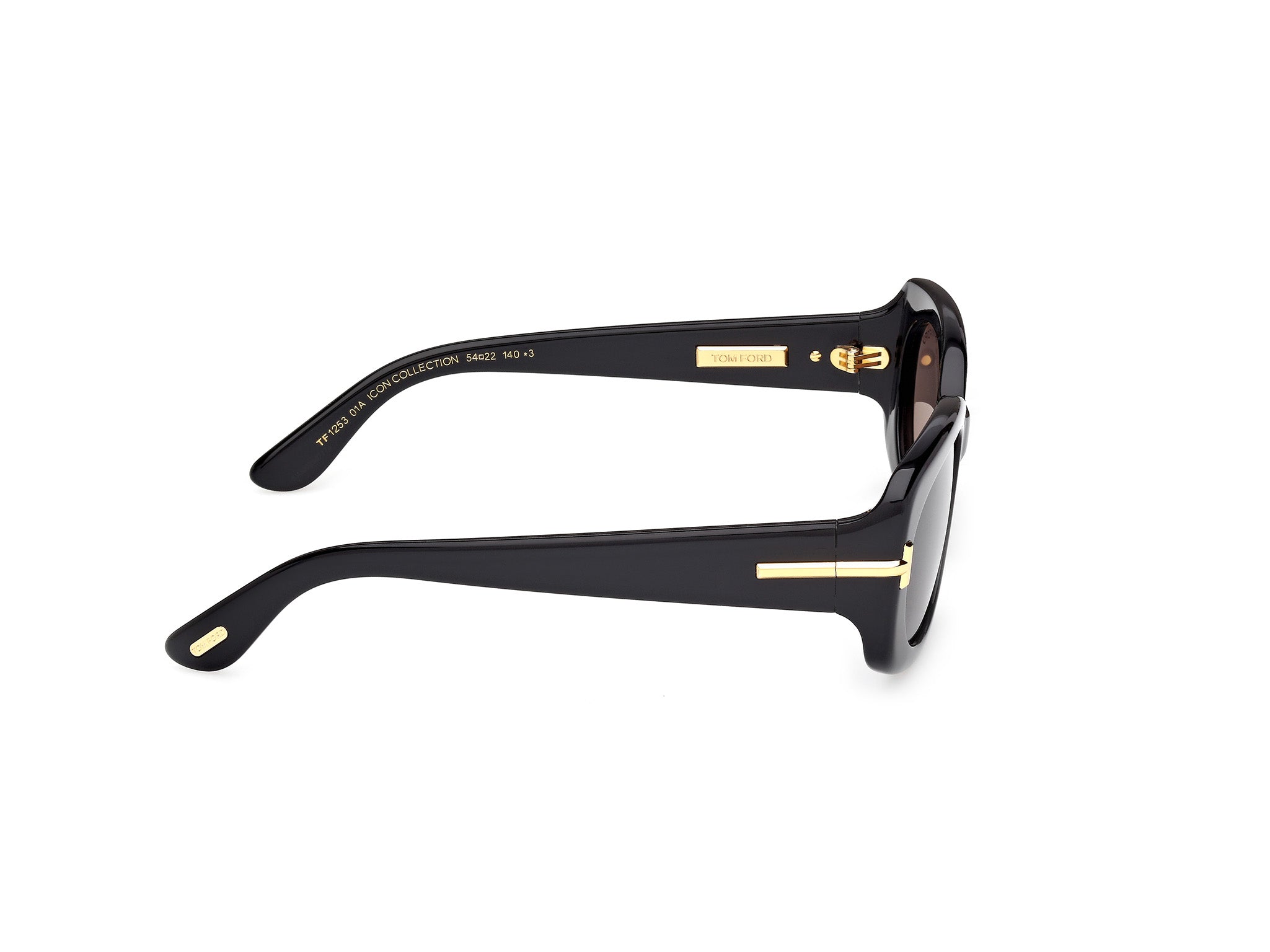 Tom Ford Icon FT1253  Shiny Black / Shiny Black