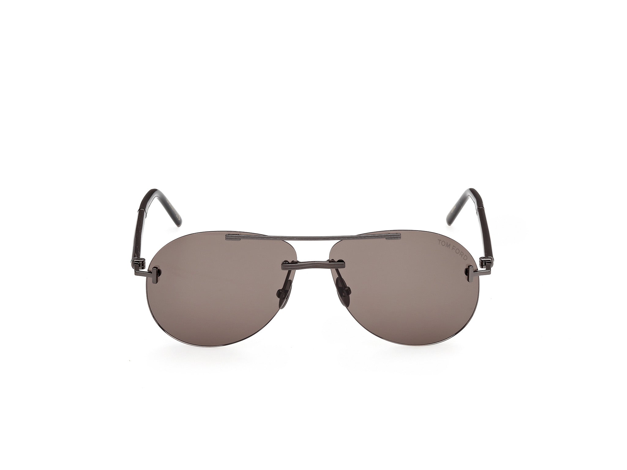 Tom Ford Private TF1375 Shiny Gunmetal / Black Horn