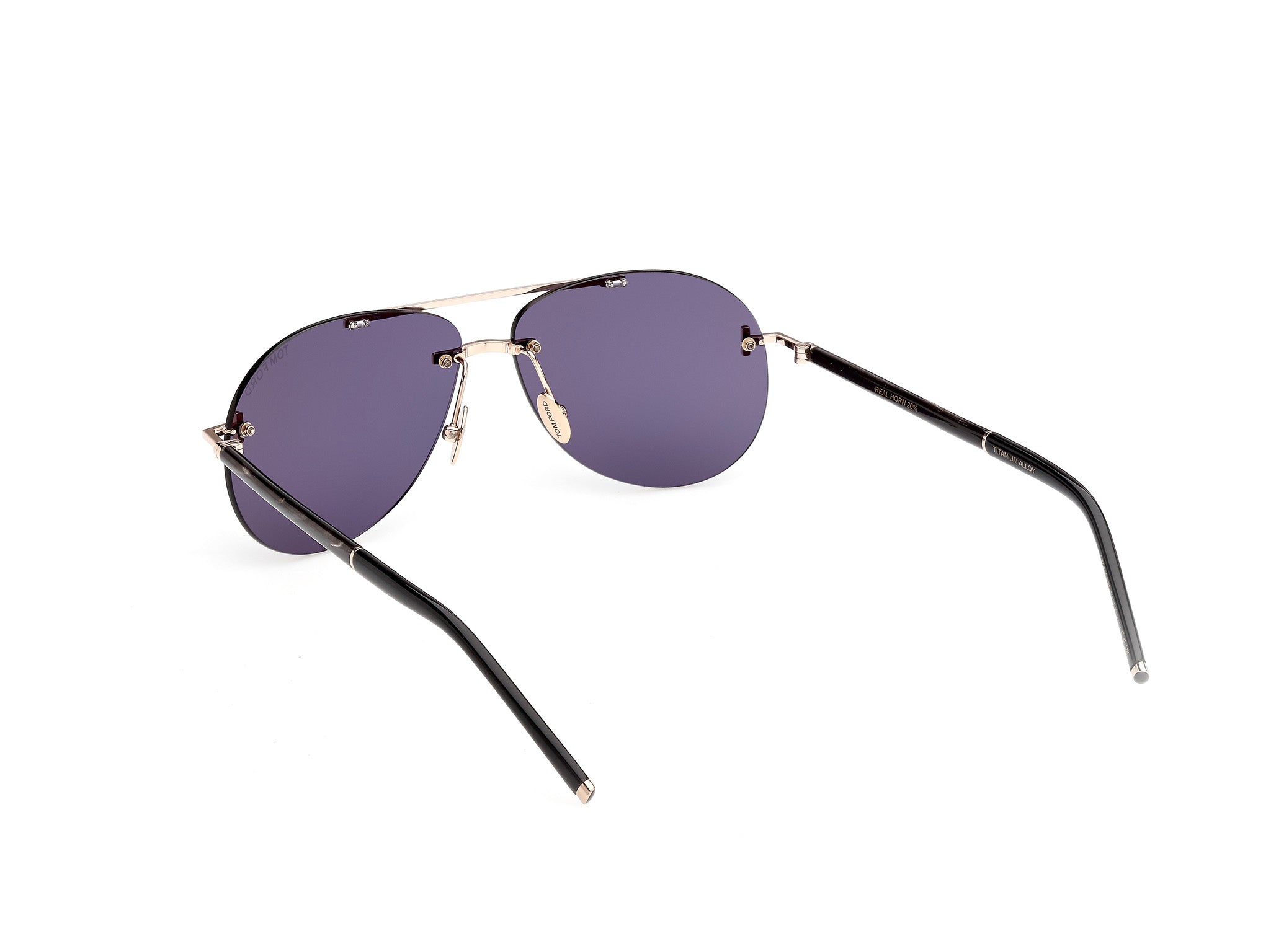 Tom Ford Private TF1375 Shiny Rose Gold / Black Horn
