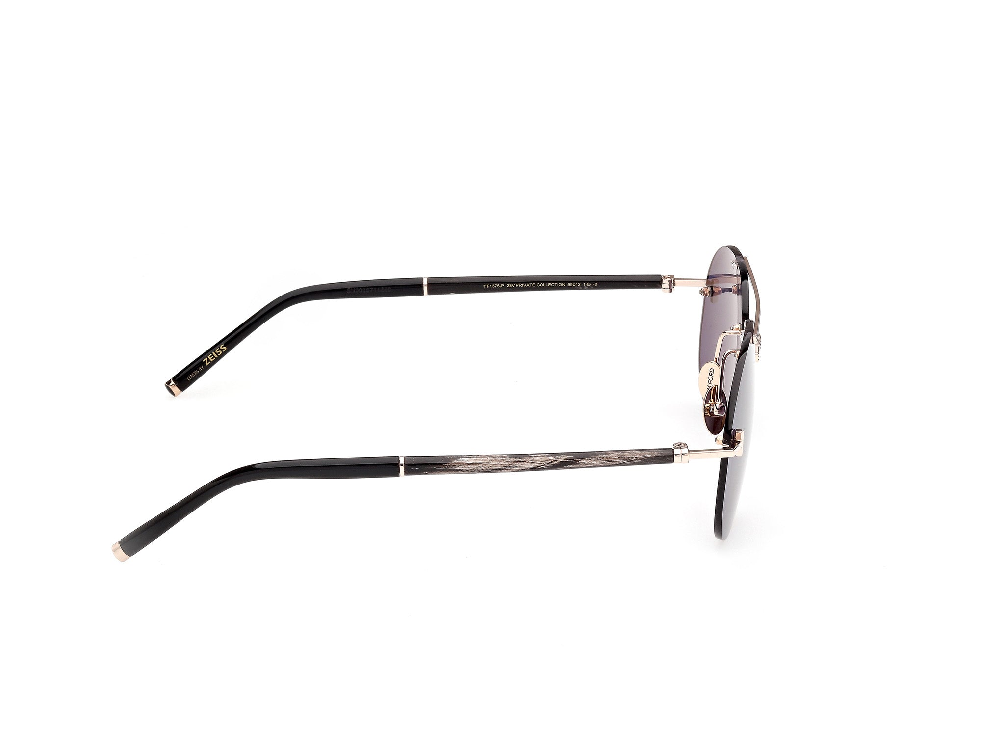 Tom Ford Private TF1375 Shiny Rose Gold / Black Horn