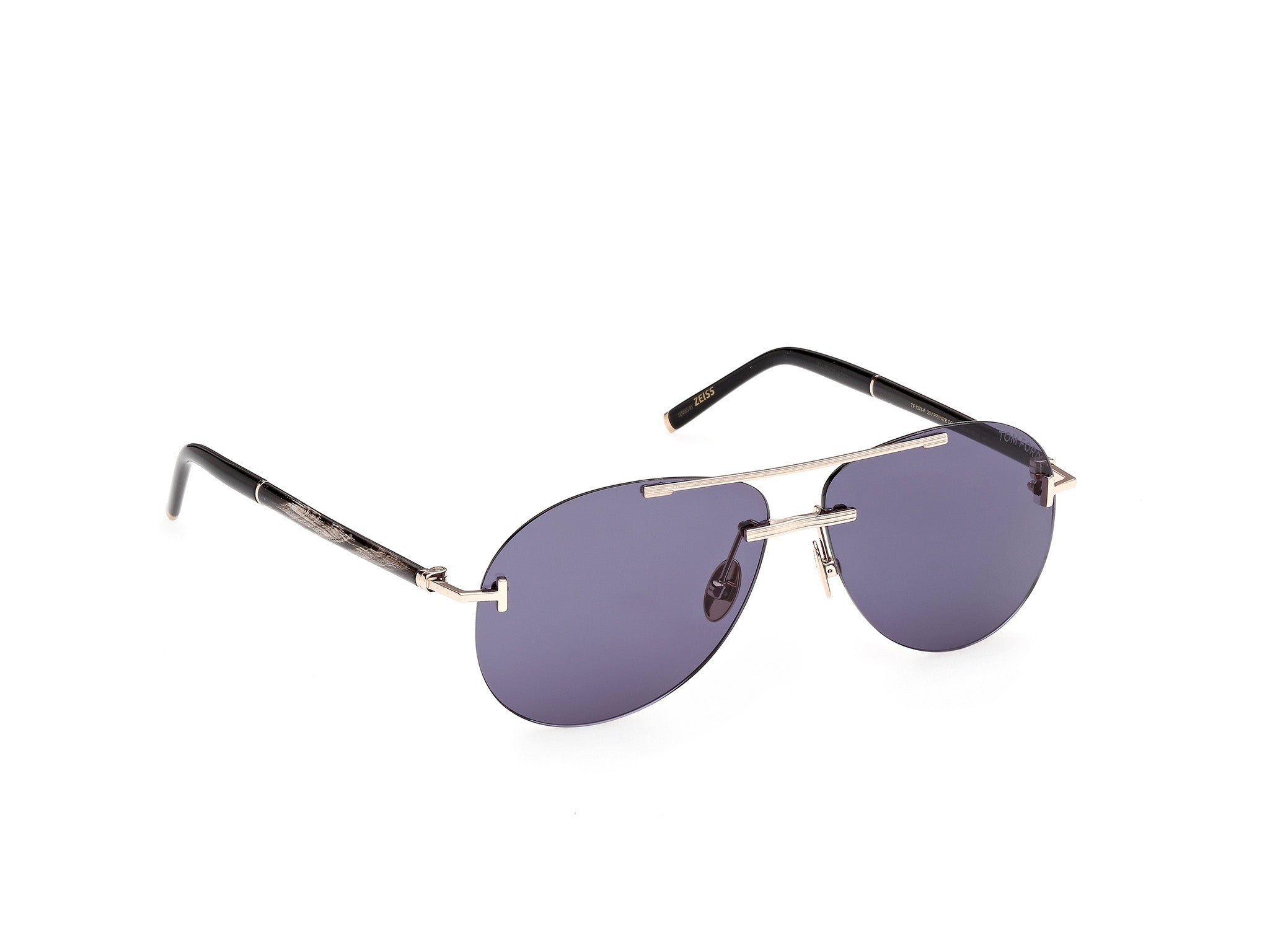 Tom Ford Private TF1375 Shiny Rose Gold / Black Horn