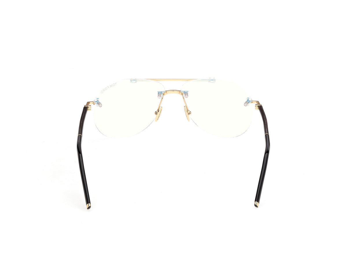 Tom Ford Private Collection TF6147 Shiny Deep Gold / Black Horn